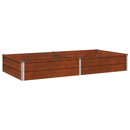 Verhoogd Tuinbed Roestig 160 x 80 x 24 cm corton