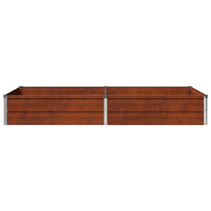 Verhoogd Tuinbed Roestig 160 x 80 x 24 cm corton