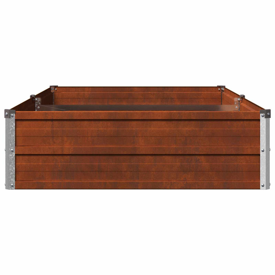 Verhoogd Tuinbed Roestig 160 x 80 x 24 cm corton