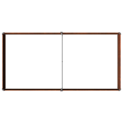 Verhoogd Tuinbed Roestig 160 x 80 x 24 cm corton