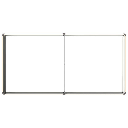 Verhoogd Tuinbed Ivoor 160 x 80 x 24 cm koudgewalst staal