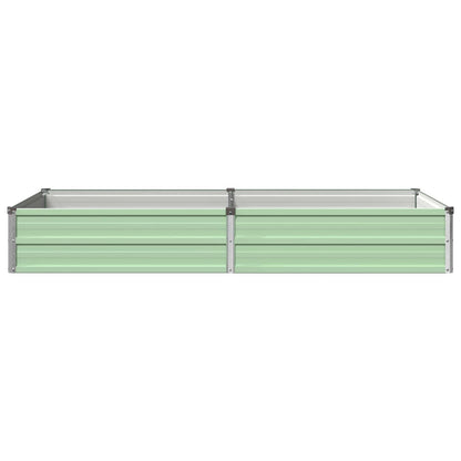 Verhoogd Tuinbed Pastelgroen 160 x 80 x 24 cm koudgewalst staal