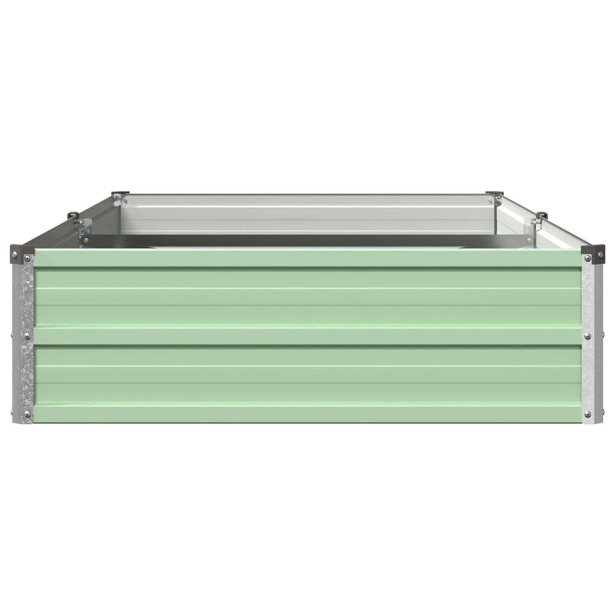 Verhoogd Tuinbed Pastelgroen 160 x 80 x 24 cm koudgewalst staal