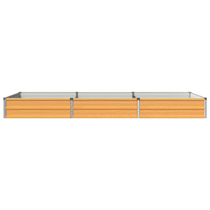 Verhoogd Tuinbed Naturel 240 x 80 x 24 cm koudgewalst staal