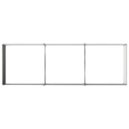 Verhoogd Tuinbed Zwart 240 x 80 x 24 cm koudgewalst staal