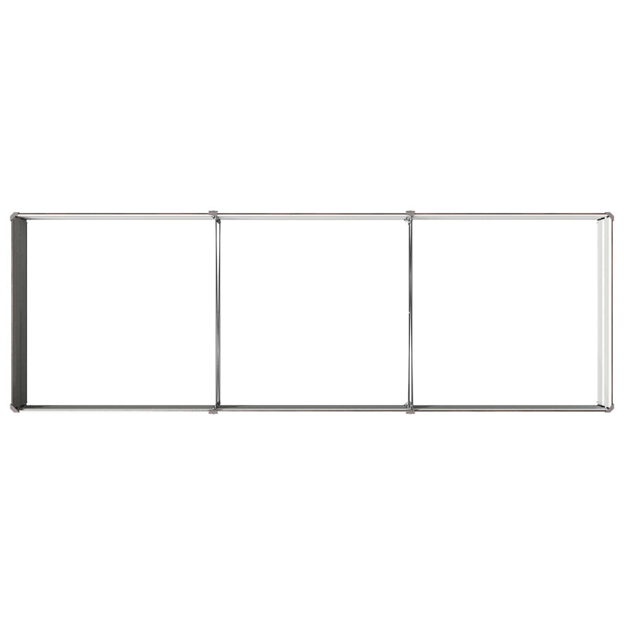 Verhoogd Tuinbed Zwart 240 x 80 x 24 cm koudgewalst staal