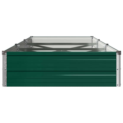 Verhoogd Tuinbed Groen 240 x 80 x 24 cm koudgewalst stalen