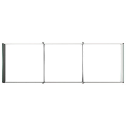 Verhoogd Tuinbed Groen 240 x 80 x 24 cm koudgewalst stalen