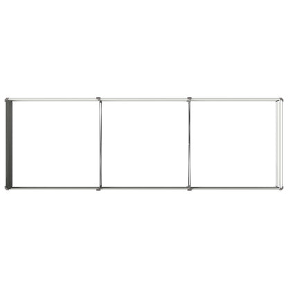 Verhoogd Tuinbed Grijs 240 x 80 x 24 cm koudgewalst staal