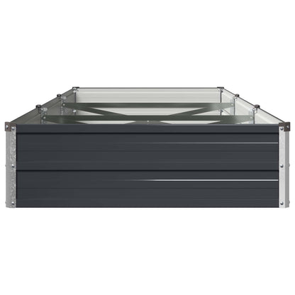 Verhoogd Tuinbed Antracietkleurig 240 x 80 x 24 cm