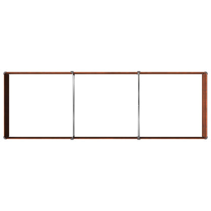Verhoogd Tuinbed Roestig 240 x 80 x 24 cm corton