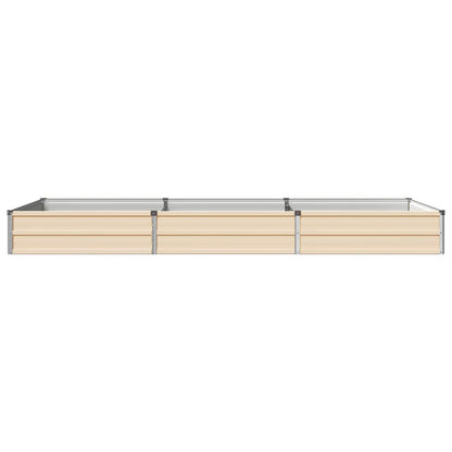 Verhoogd Tuinbed Ivoor 240 x 80 x 24 cm koudgewalst staal