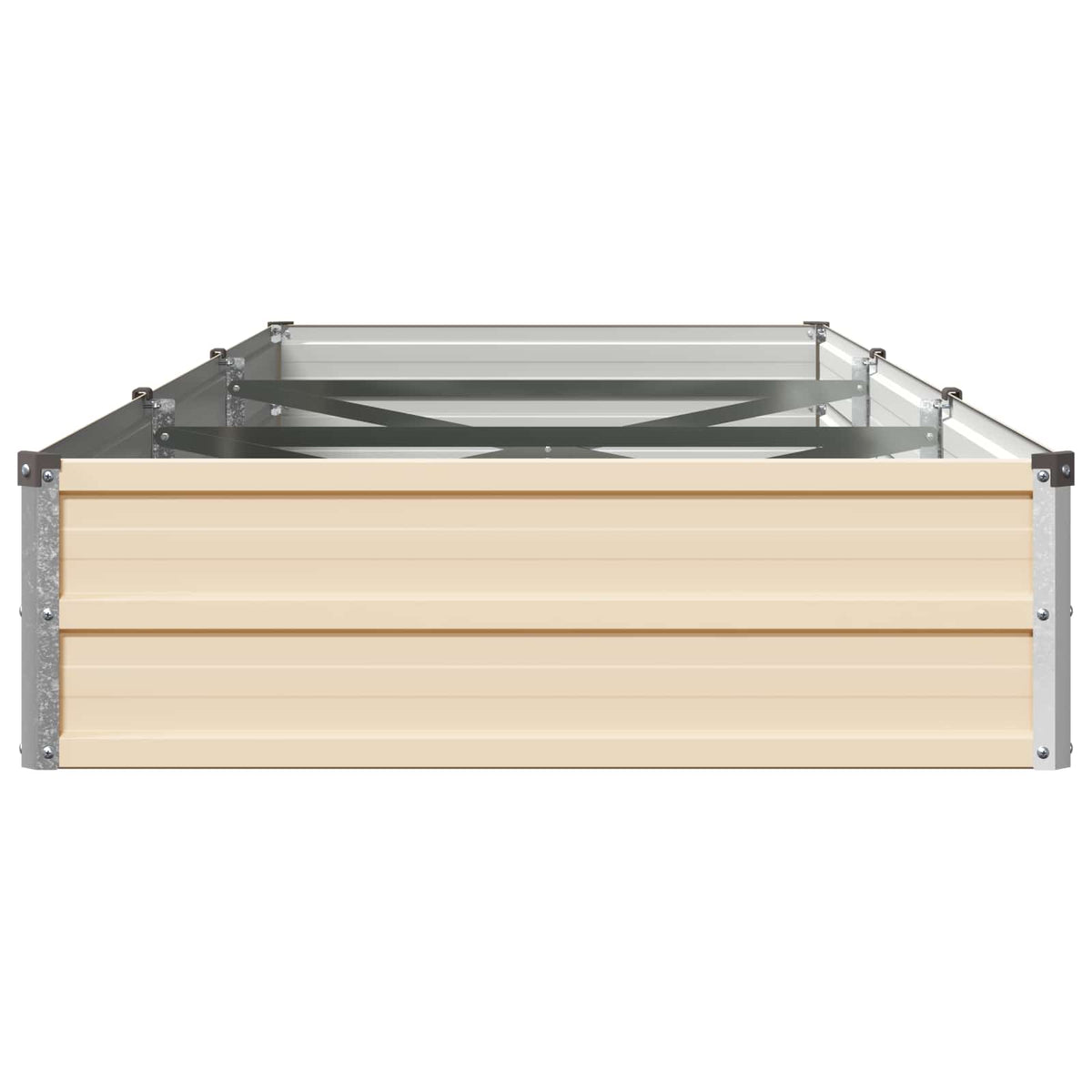 Verhoogd Tuinbed Ivoor 240 x 80 x 24 cm koudgewalst staal