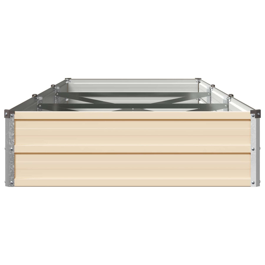 Verhoogd Tuinbed Ivoor 240 x 80 x 24 cm koudgewalst staal