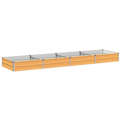 Verhoogd Tuinbed Naturel 320 x 80 x 24 cm koudgewalst staal
