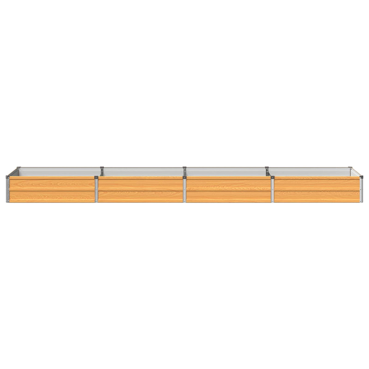 Verhoogd Tuinbed Naturel 320 x 80 x 24 cm koudgewalst staal