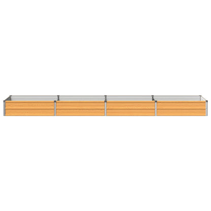 Verhoogd Tuinbed Naturel 320 x 80 x 24 cm koudgewalst staal