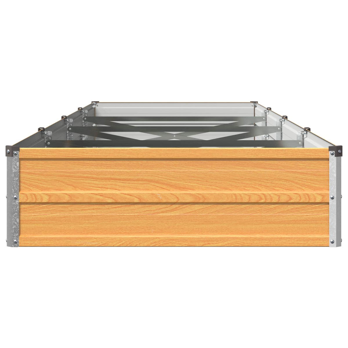 Verhoogd Tuinbed Naturel 320 x 80 x 24 cm koudgewalst staal