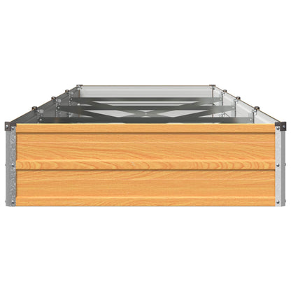 Verhoogd Tuinbed Naturel 320 x 80 x 24 cm koudgewalst staal
