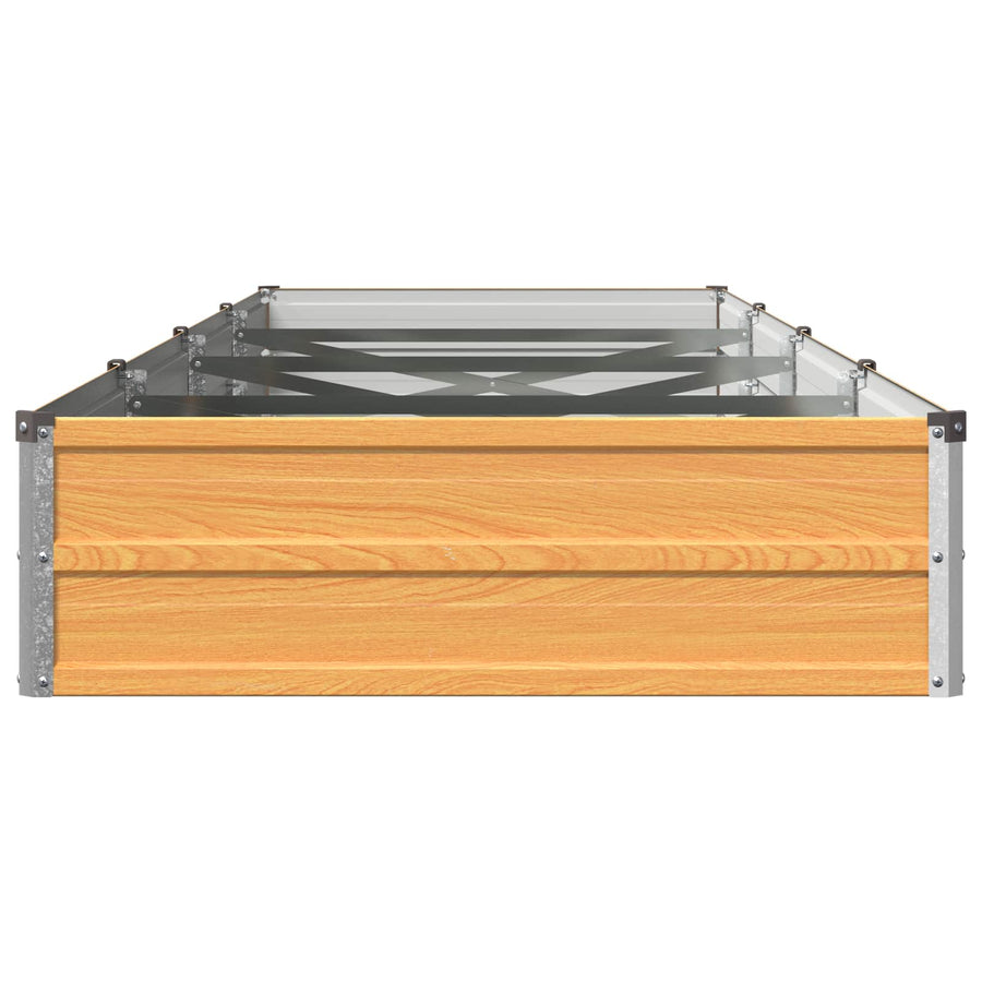 Verhoogd Tuinbed Naturel 320 x 80 x 24 cm koudgewalst staal