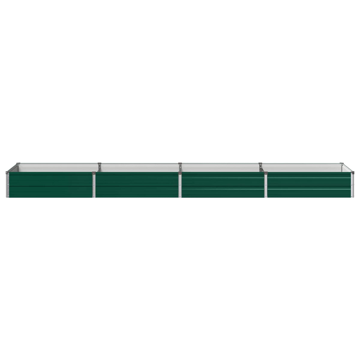 Verhoogd Tuinbed Groen 320 x 80 x 24 cm koudgewalst stalen