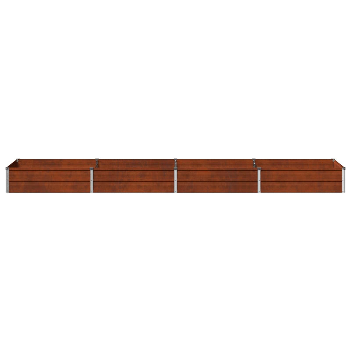 Verhoogd Tuinbed Roestig 320 x 80 x 24 cm corton