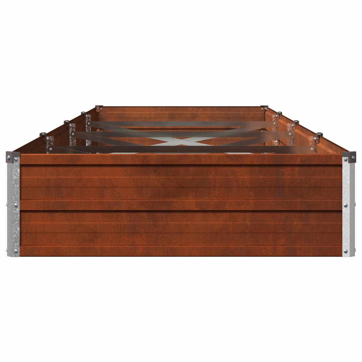Verhoogd Tuinbed Roestig 320 x 80 x 24 cm corton