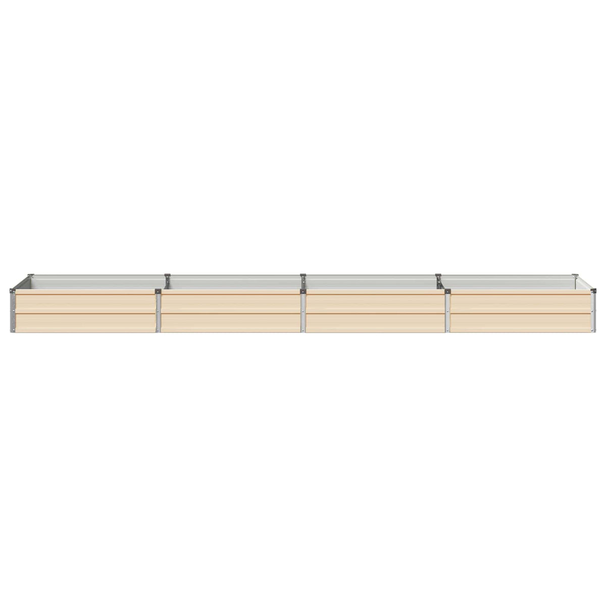 Verhoogd Tuinbed Ivoor 320 x 80 x 24 cm koudgewalst staal