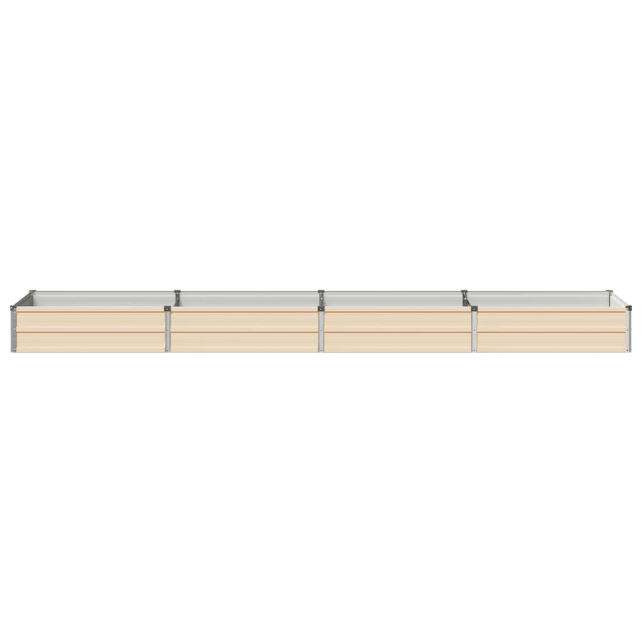 Verhoogd Tuinbed Ivoor 320 x 80 x 24 cm koudgewalst staal
