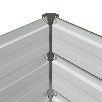 Verhoogd Tuinbed Pastelgroen 320 x 80 x 24 cm koudgewalst staal