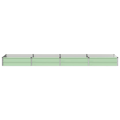 Verhoogd Tuinbed Pastelgroen 320 x 80 x 24 cm koudgewalst staal