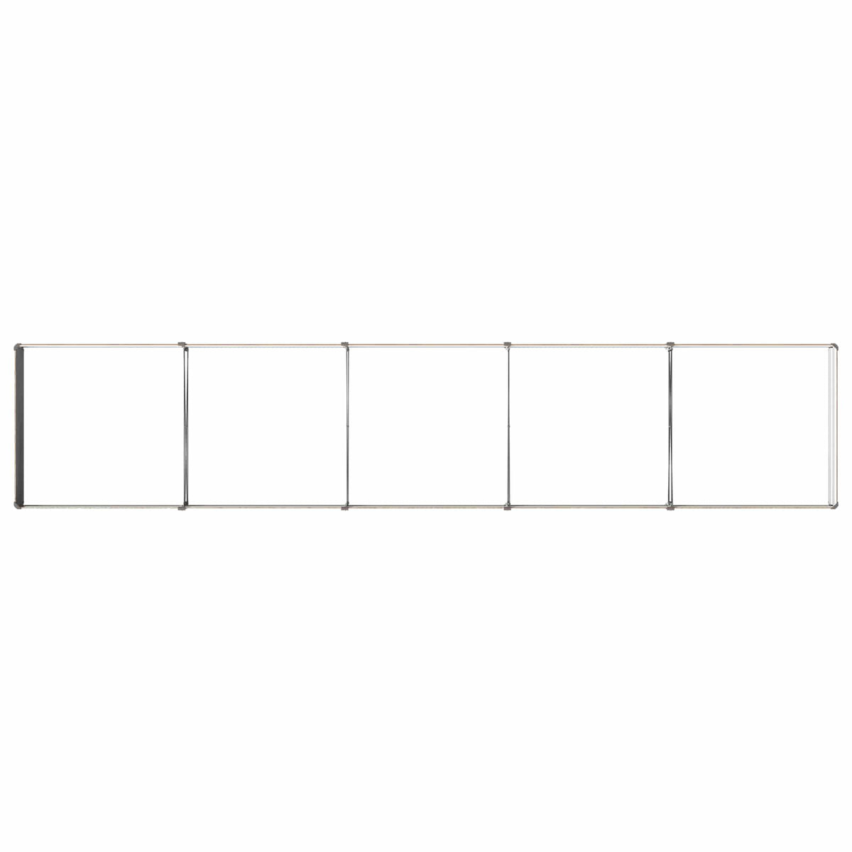 Verhoogd Tuinbed Houtbruin 400 x 80 x 24 cm koudgewalst staal