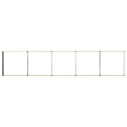 Verhoogd Tuinbed Naturel 400 x 80 x 24 cm koudgewalst staal