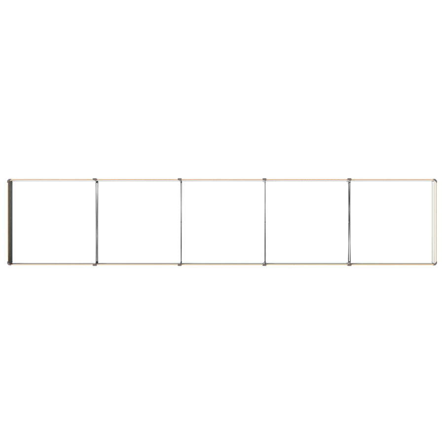 Verhoogd Tuinbed Naturel 400 x 80 x 24 cm koudgewalst staal