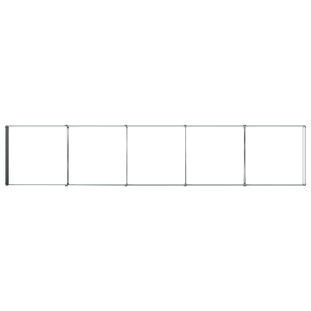 Verhoogd Tuinbed Groen 400 x 80 x 24 cm koudgewalst stalen