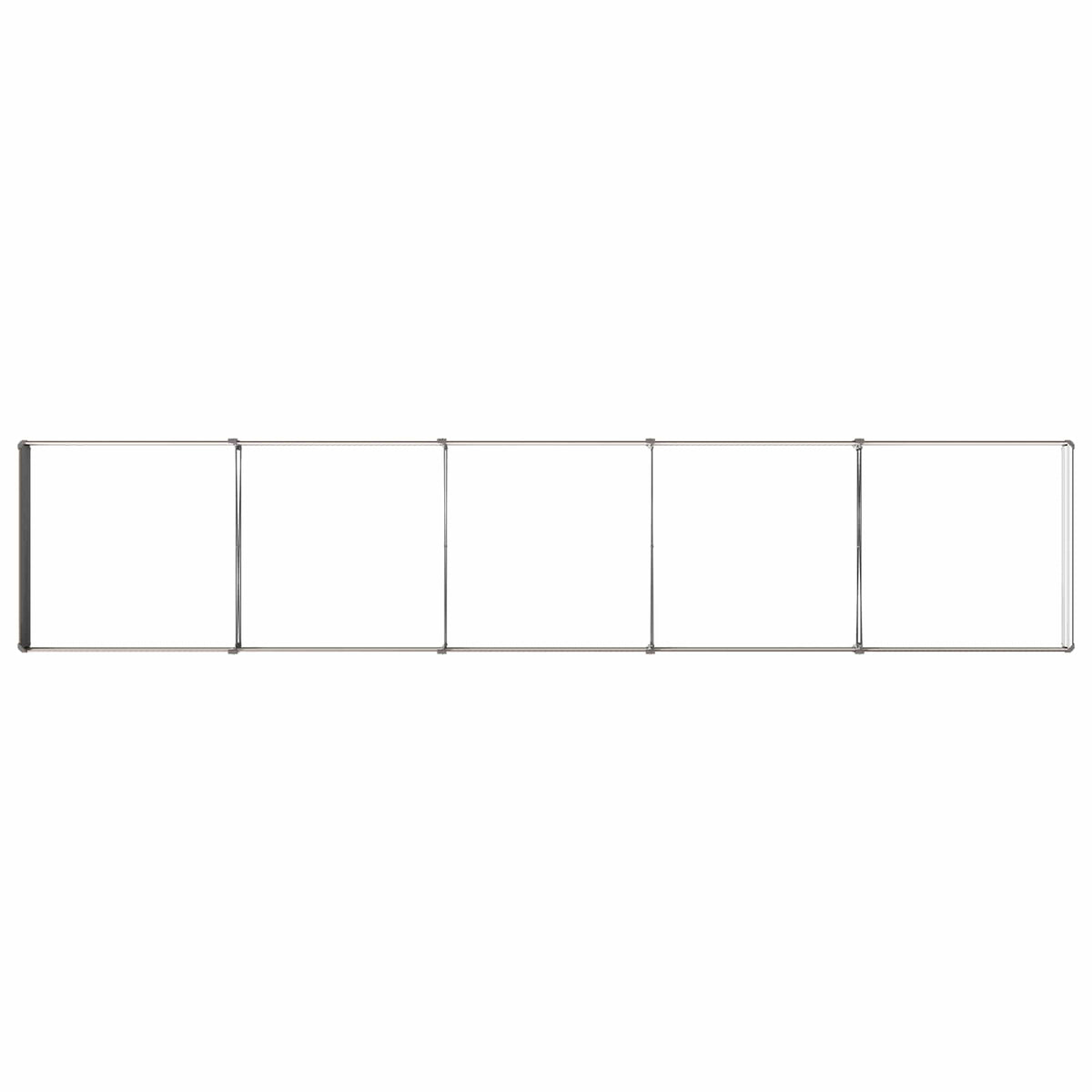 Verhoogd Tuinbed Bruin 400 x 80 x 24 cm koudgewalst staal