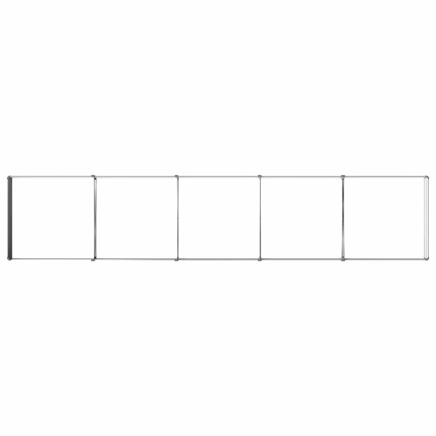Verhoogd Tuinbed Antracietkleurig 400 x 80 x 24 cm