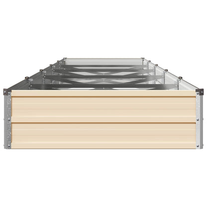 Verhoogd Tuinbed Ivoor 400 x 80 x 24 cm koudgewalst staal