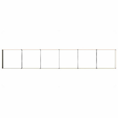Verhoogd Tuinbed Naturel 480 x 80 x 24 cm koudgewalst staal