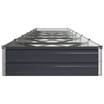 Verhoogd Tuinbed Antracietkleurig 480 x 80 x 24 cm