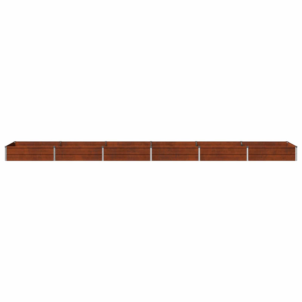 Verhoogd Tuinbed Roestig 480 x 80 x 24 cm corton
