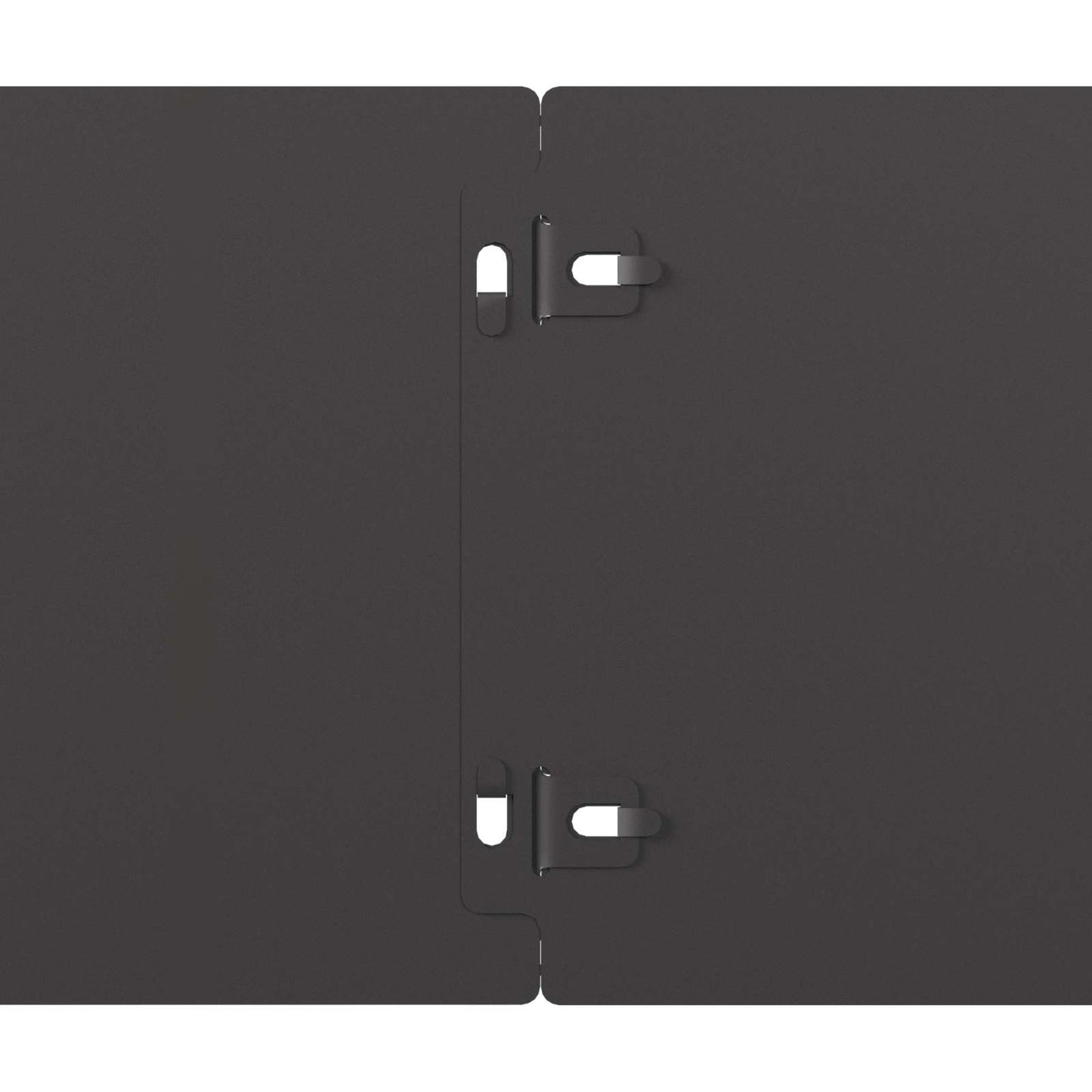 Gazonrand 30 st 15 x 103 cm Staal Zwart