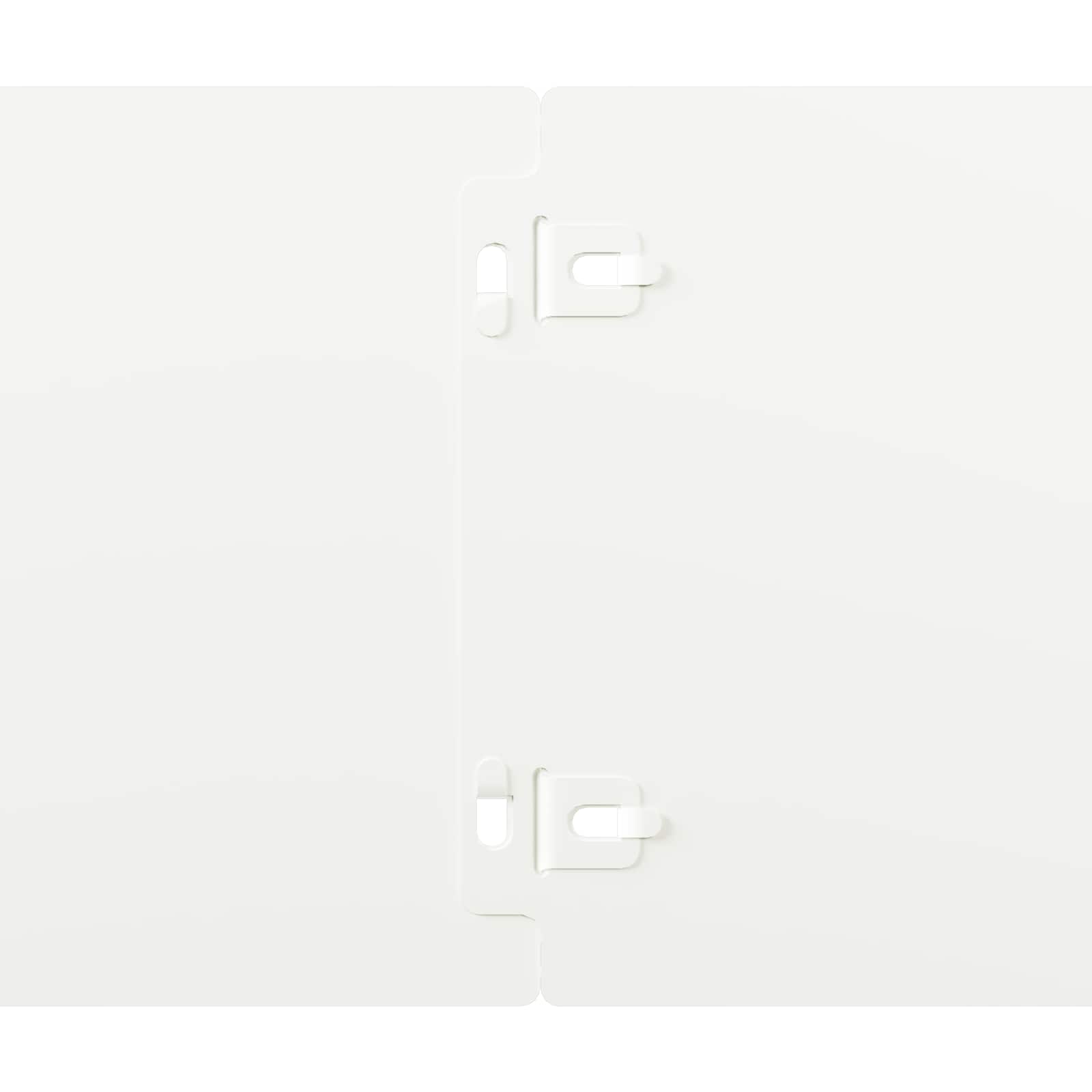 Gazonrand 30 st 15 x 103 cm Staal Wit