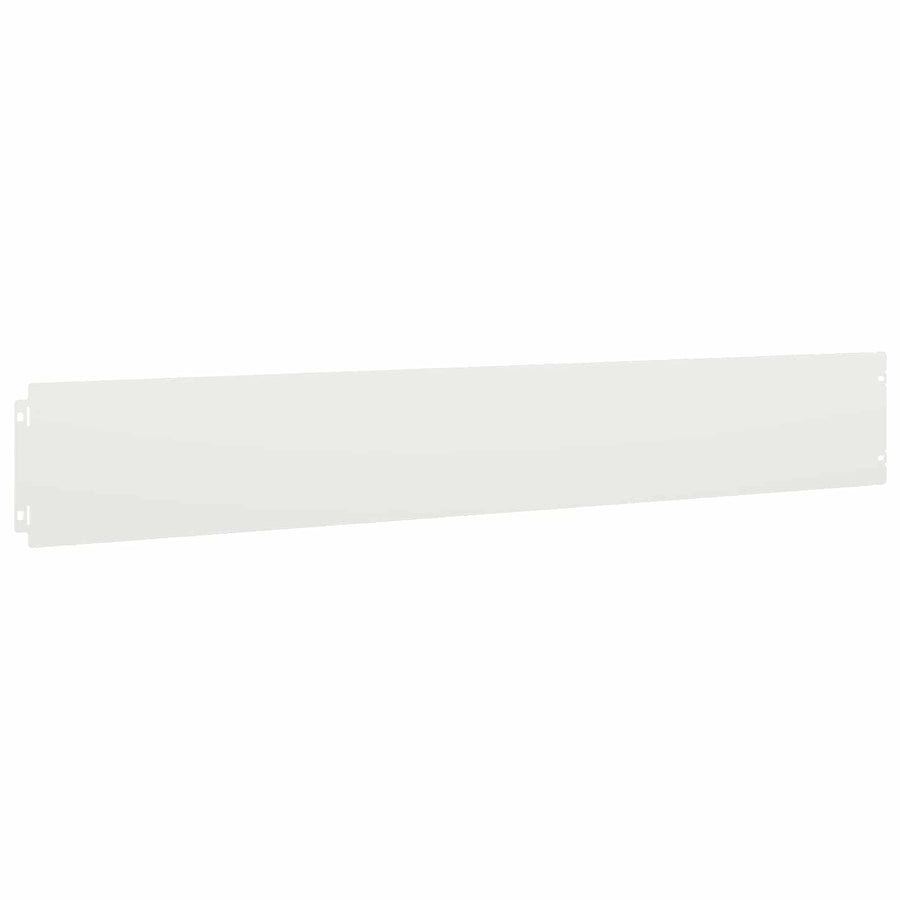 Gazonrand 30 st 15 x 103 cm Staal Wit