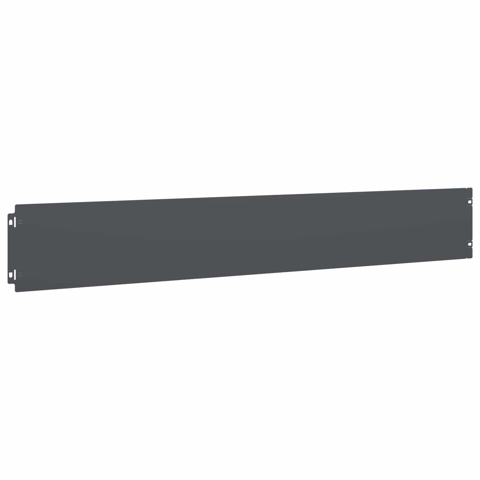 Gazonrand 30 st 15 x 103 cm Staal Antraciet