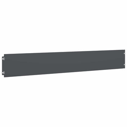 Gazonrand 30 st 15 x 103 cm Staal Antraciet