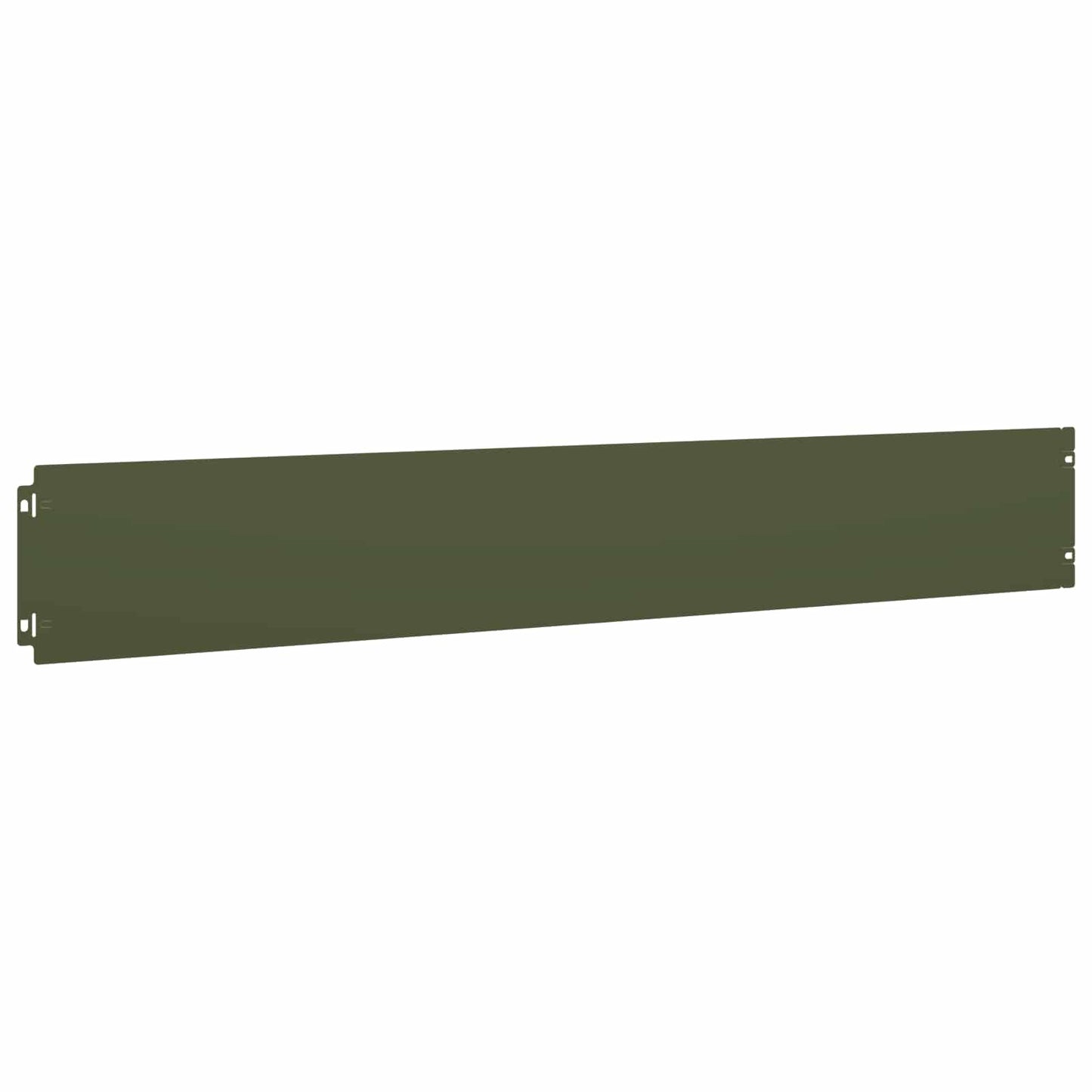 Gazonrand 30 st 15 x 103 cm Staal Olijfgroen