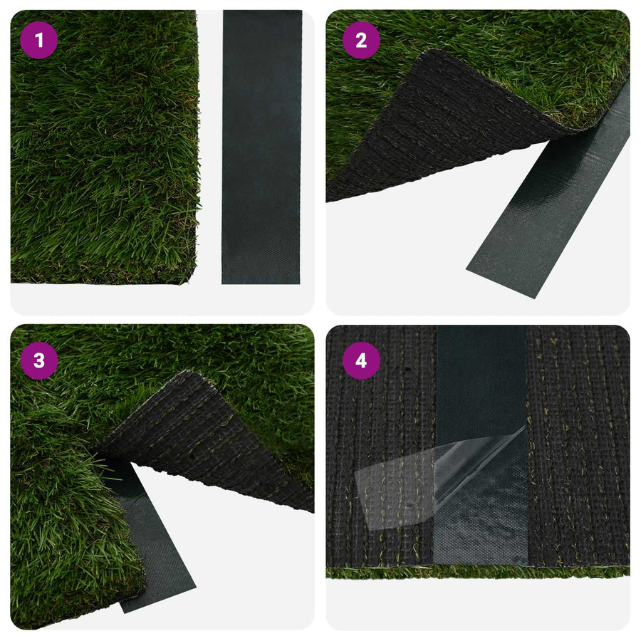 Zelfklevende kunstgras tape Groen 5 cm x 10 m Niet-geweven Stof