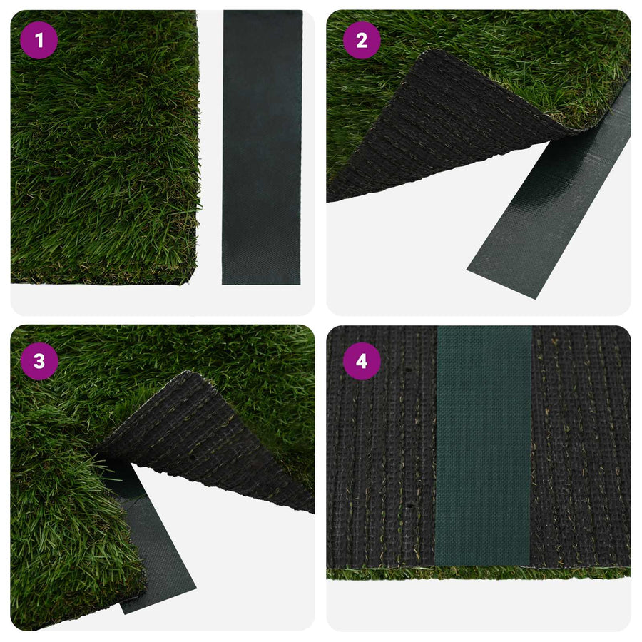 Zelfklevende kunstgras tape Groen 5 cm x 20 m Niet-geweven Stof