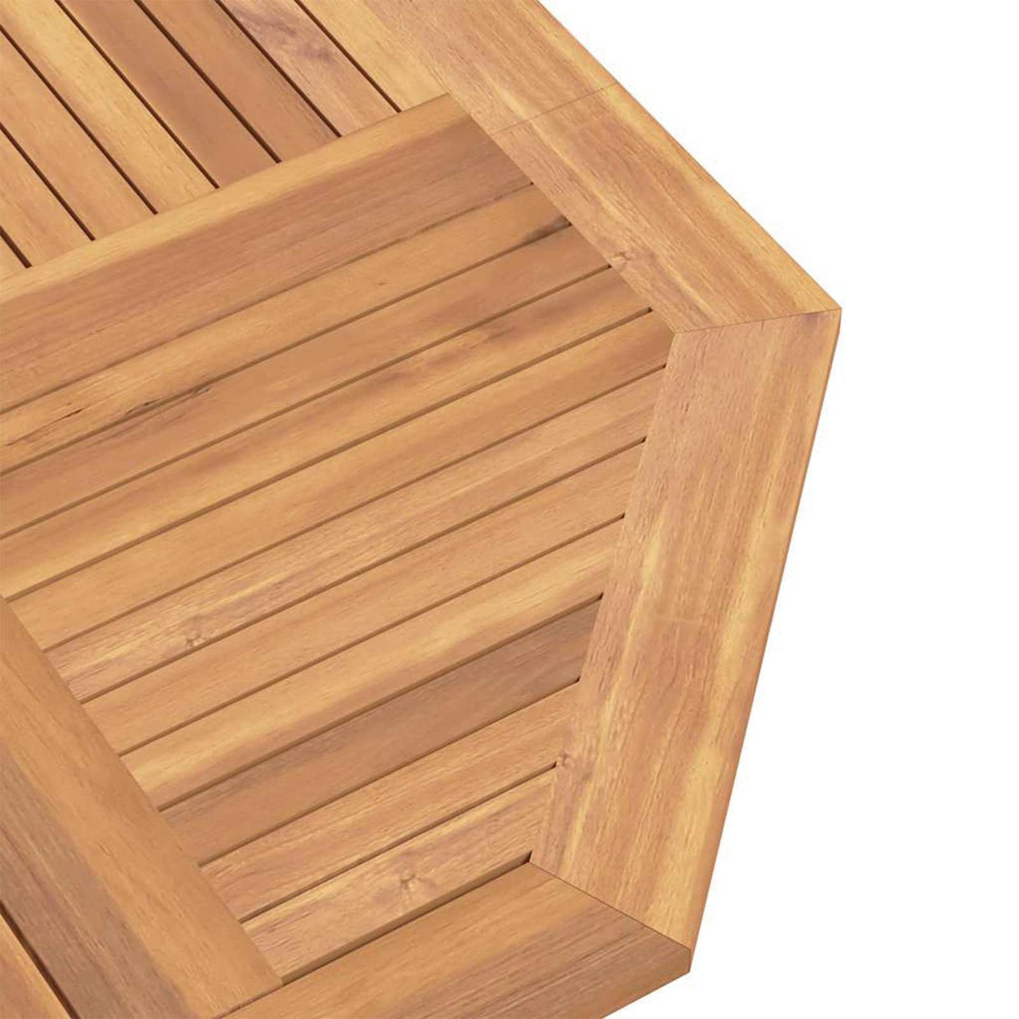 Tuin Bistro Set 3 pcs Bruin Massief Teak Hout